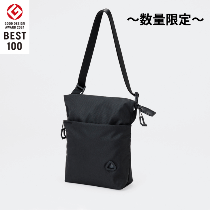 【LIMITED EDITION】uF SACOCHE M BLACK / サコッシュ Mサイズ ブラック