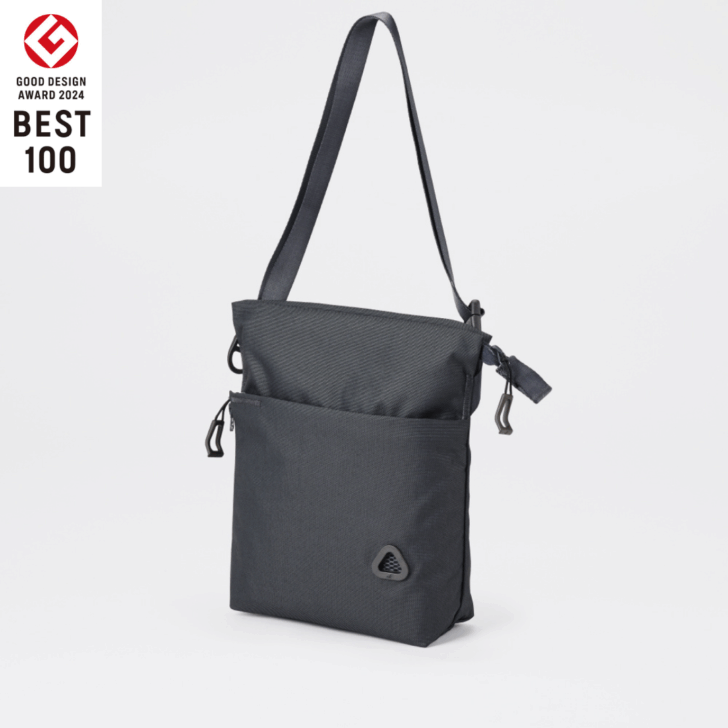 uF SACOCHE M CHARCOAL GRAY / サコッシュ Mサイズ チャコールグレー
