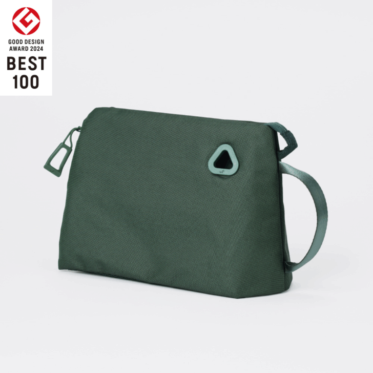 uF STAND POUCH L FOREST GREEN / スタンドポーチ Lサイズ フォレストグリーン