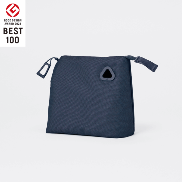 uF STAND POUCH M NAVY / スタンドポーチ Mサイズ ネイビー