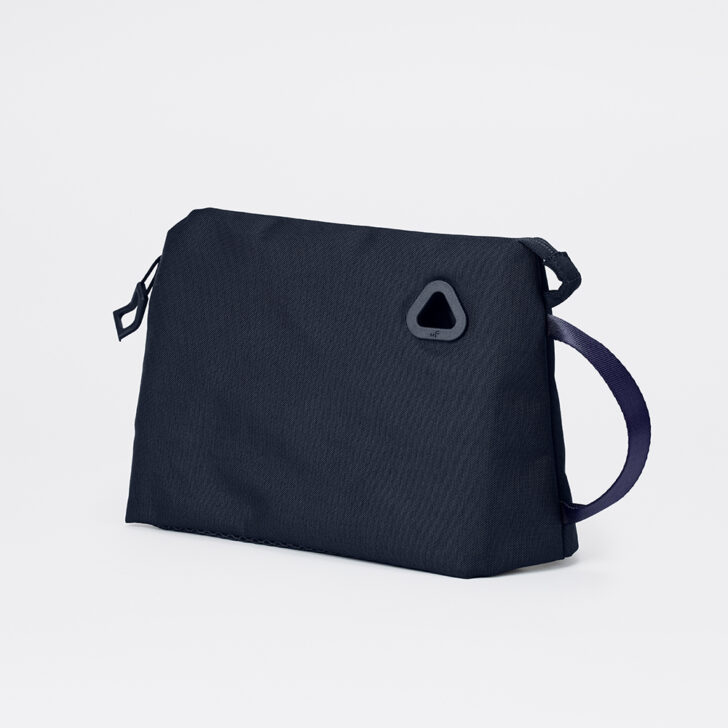 uF STAND POUCH L NAVY / スタンドポーチ L サイズ ネイビー