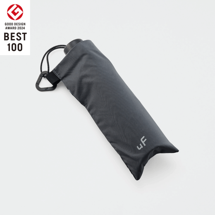uF BACKPACK UMBRELLA / バックパックアンブレラ　チャコールグレー