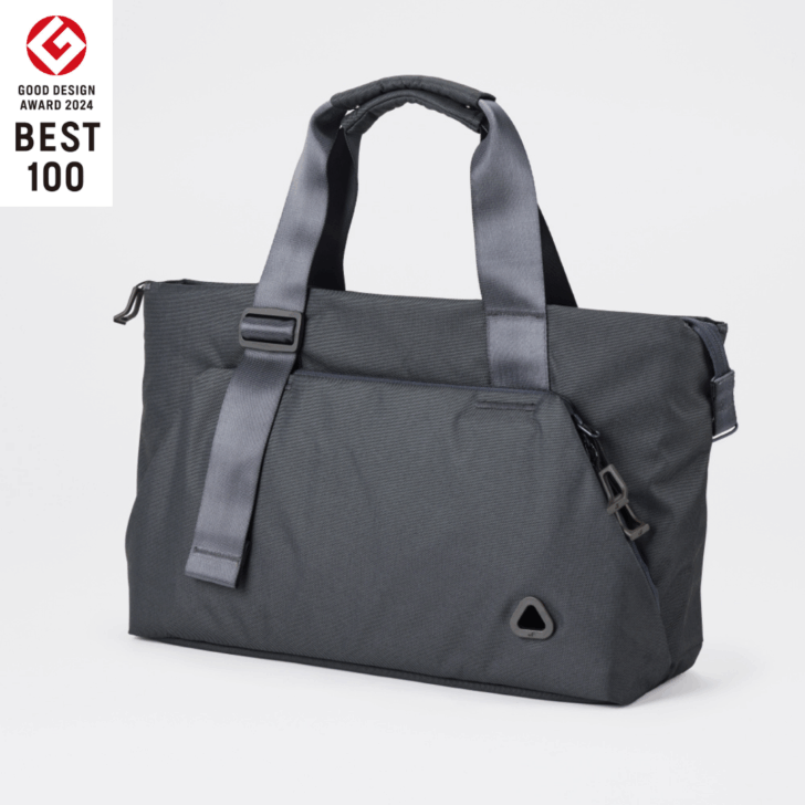 uF TOTE BAG CHARCOAL GRAY / トートバッグ　チャコールグレー