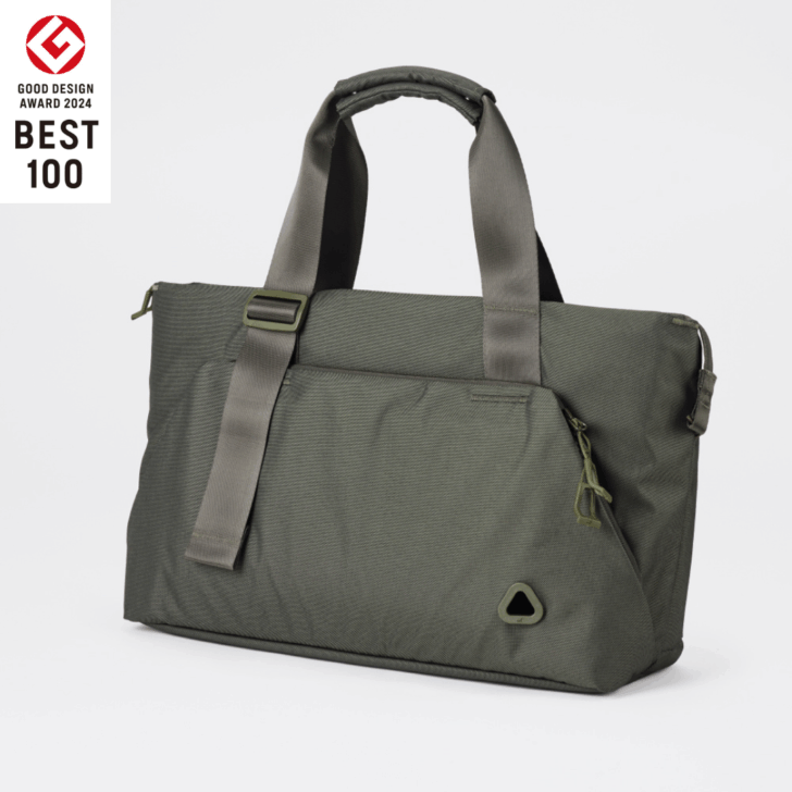 uF TOTE BAG OLIVE KHAKI / トートバッグ　オリーブカーキ