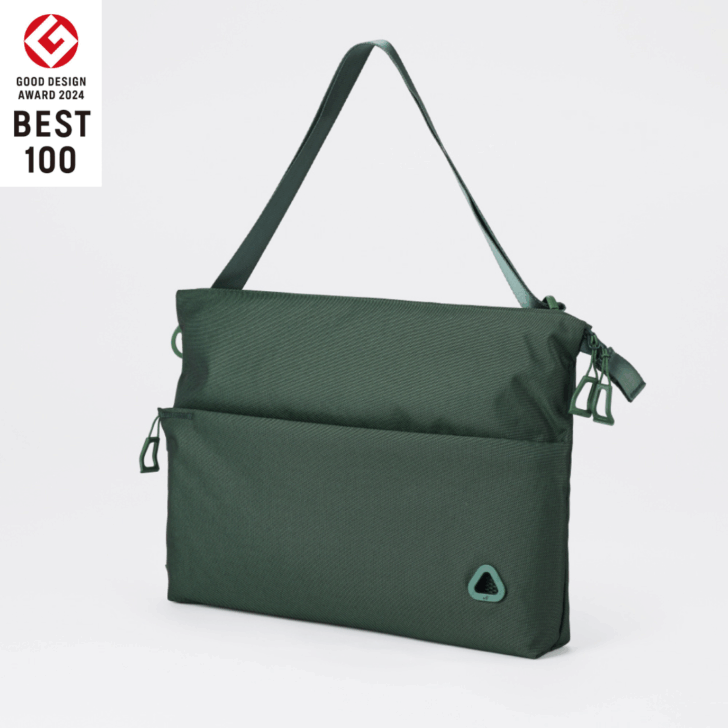 uF SACOCHE L FOREST GREEN / サコッシュ Lサイズ フォレストグリーン